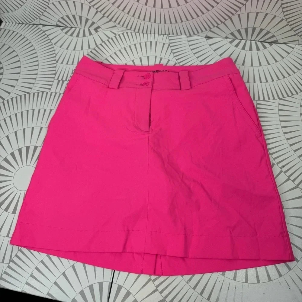 Nike Women’s Golf Skort Neon Pink Size 2 Tour Performance DRI-FIT